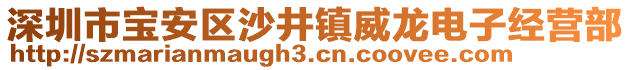 深圳市寶安區(qū)沙井鎮(zhèn)威龍電子經(jīng)營部