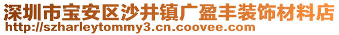 深圳市宝安区沙井镇广盈丰装饰材料店