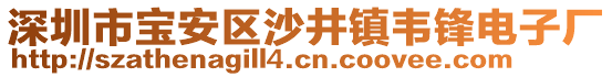 深圳市寶安區(qū)沙井鎮(zhèn)韋鋒電子廠