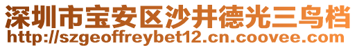 深圳市寶安區(qū)沙井德光三鳥檔