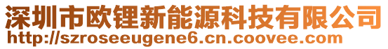 深圳市歐鋰新能源科技有限公司