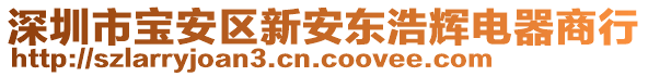 深圳市寶安區(qū)新安東浩輝電器商行