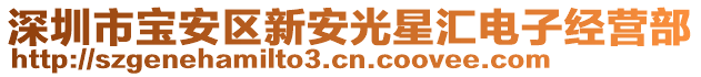 深圳市寶安區(qū)新安光星匯電子經(jīng)營部