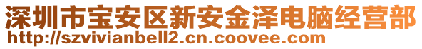 深圳市寶安區新安金澤電腦經營部