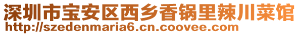 深圳市寶安區(qū)西鄉(xiāng)香鍋里辣川菜館