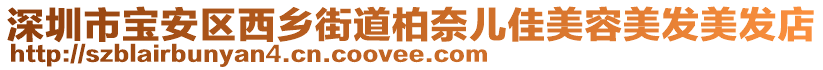 深圳市寶安區(qū)西鄉(xiāng)街道柏奈兒佳美容美發(fā)美發(fā)店