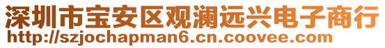 深圳市寶安區(qū)觀瀾遠(yuǎn)興電子商行