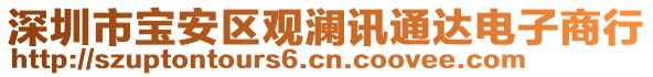 深圳市寶安區(qū)觀瀾訊通達(dá)電子商行