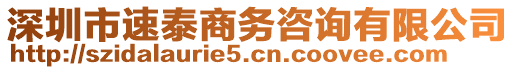 深圳市速泰商務(wù)咨詢有限公司