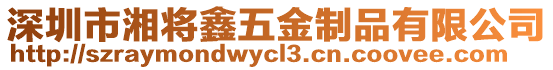 深圳市湘將鑫五金制品有限公司