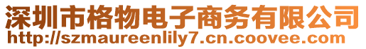深圳市格物電子商務有限公司