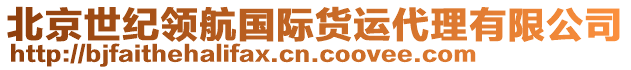 北京世紀領(lǐng)航國際貨運代理有限公司