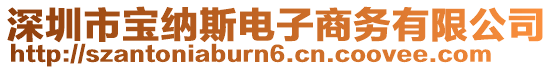 深圳市寶納斯電子商務有限公司