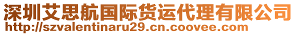 深圳艾思航國際貨運代理有限公司