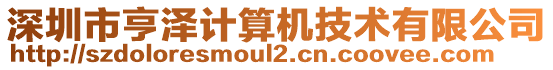 深圳市亨澤計算機技術有限公司