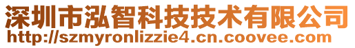 深圳市泓智科技技術有限公司