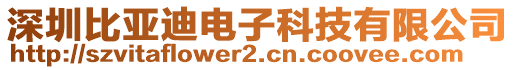 深圳比亞迪電子科技有限公司