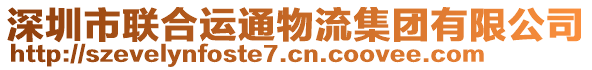 深圳市聯(lián)合運通物流集團有限公司