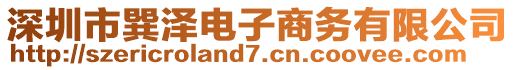 深圳市巽澤電子商務(wù)有限公司