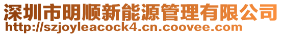 深圳市明順新能源管理有限公司