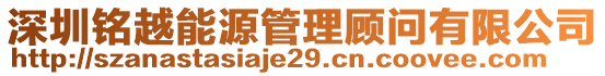 深圳銘越能源管理顧問(wèn)有限公司