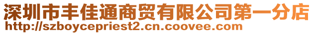 深圳市豐佳通商貿(mào)有限公司第一分店