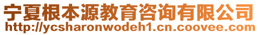 寧夏根本源教育咨詢有限公司