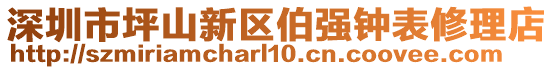 深圳市坪山新區(qū)伯強(qiáng)鐘表修理店