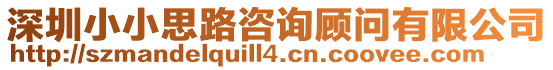 深圳小小思路咨詢顧問有限公司