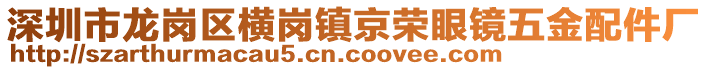 深圳市龍崗區(qū)橫崗鎮(zhèn)京榮眼鏡五金配件廠