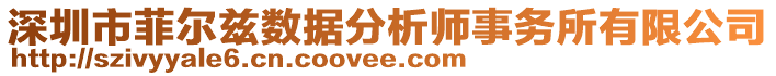 深圳市菲爾茲數(shù)據(jù)分析師事務(wù)所有限公司