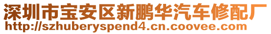 深圳市寶安區(qū)新鵬華汽車修配廠