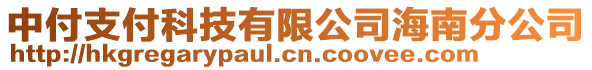 中付支付科技有限公司海南分公司