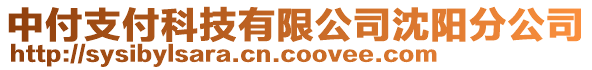 中付支付科技有限公司沈陽分公司