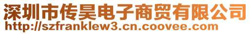 深圳市传昊电子商贸有限公司