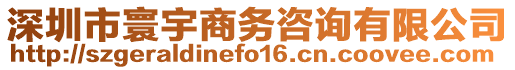 深圳市寰宇商務(wù)咨詢有限公司