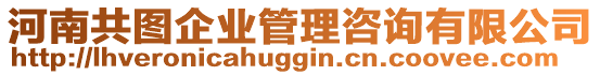 河南共圖企業(yè)管理咨詢有限公司