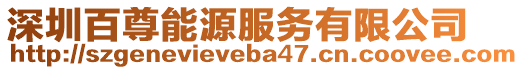 深圳百尊能源服務(wù)有限公司