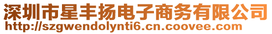 深圳市星豐揚電子商務(wù)有限公司