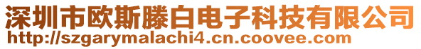 深圳市歐斯滕白電子科技有限公司