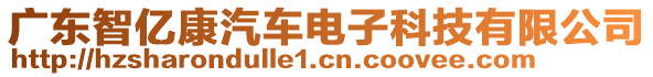 廣東智億康汽車電子科技有限公司