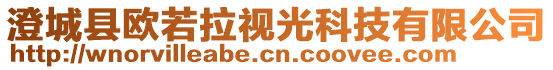 澄城縣歐若拉視光科技有限公司