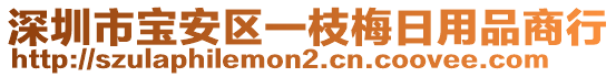 深圳市寶安區(qū)一枝梅日用品商行