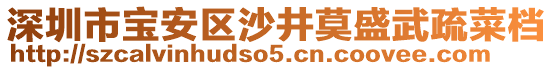 深圳市寶安區(qū)沙井莫盛武疏菜檔