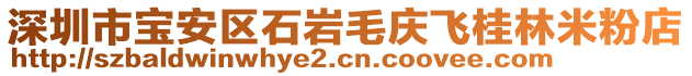 深圳市寶安區(qū)石巖毛慶飛桂林米粉店