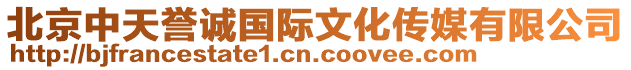 北京中天譽(yù)誠國際文化傳媒有限公司