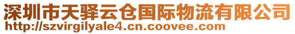 深圳市天驛云倉(cāng)國(guó)際物流有限公司