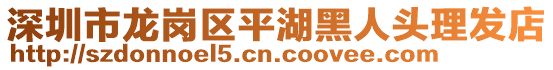 深圳市龙岗区平湖黑人头理发店