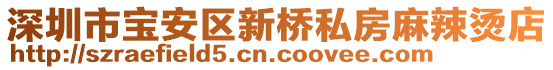 深圳市寶安區(qū)新橋私房麻辣燙店