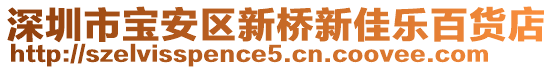 深圳市寶安區(qū)新橋新佳樂百貨店